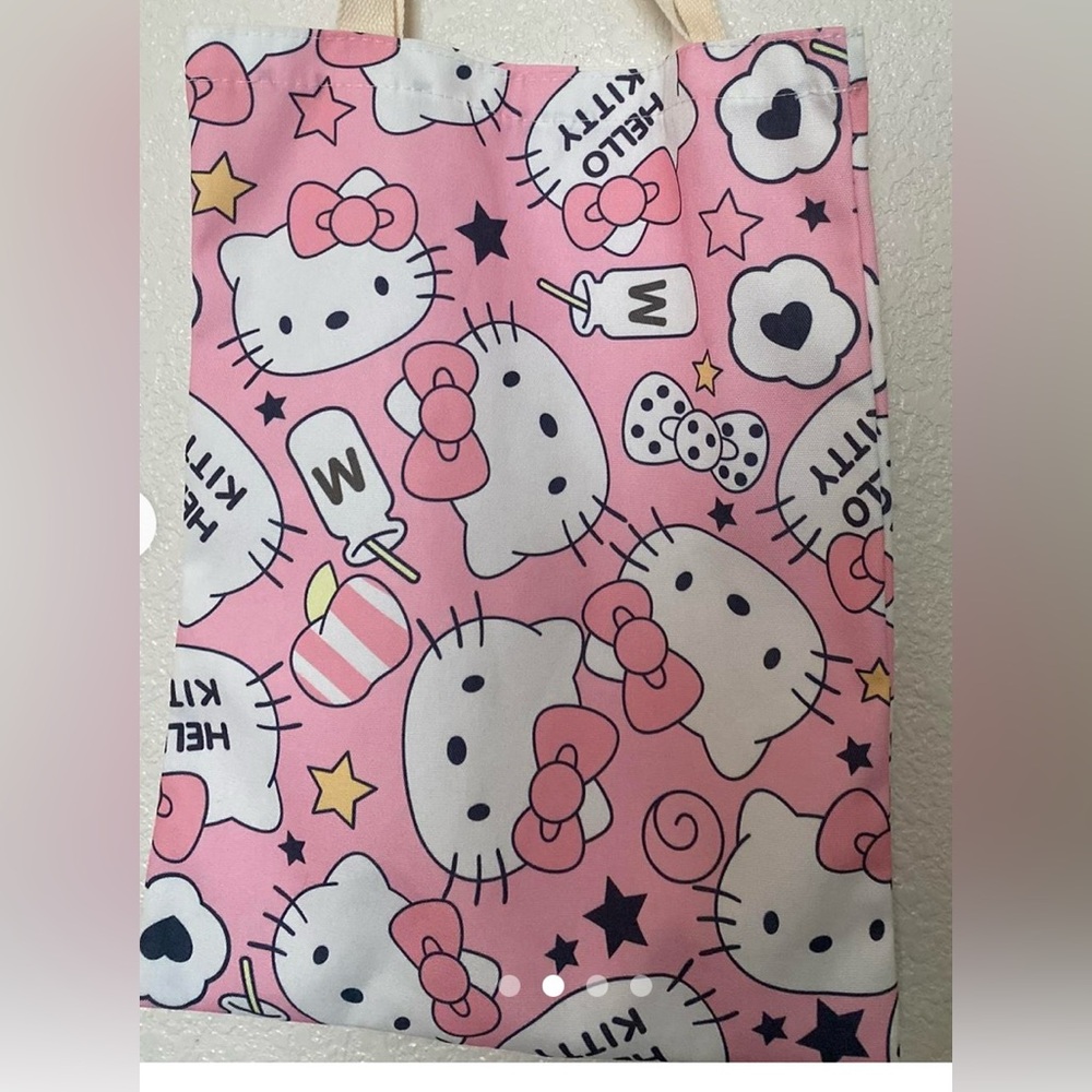 Hello Kitty Pink Tote Bag